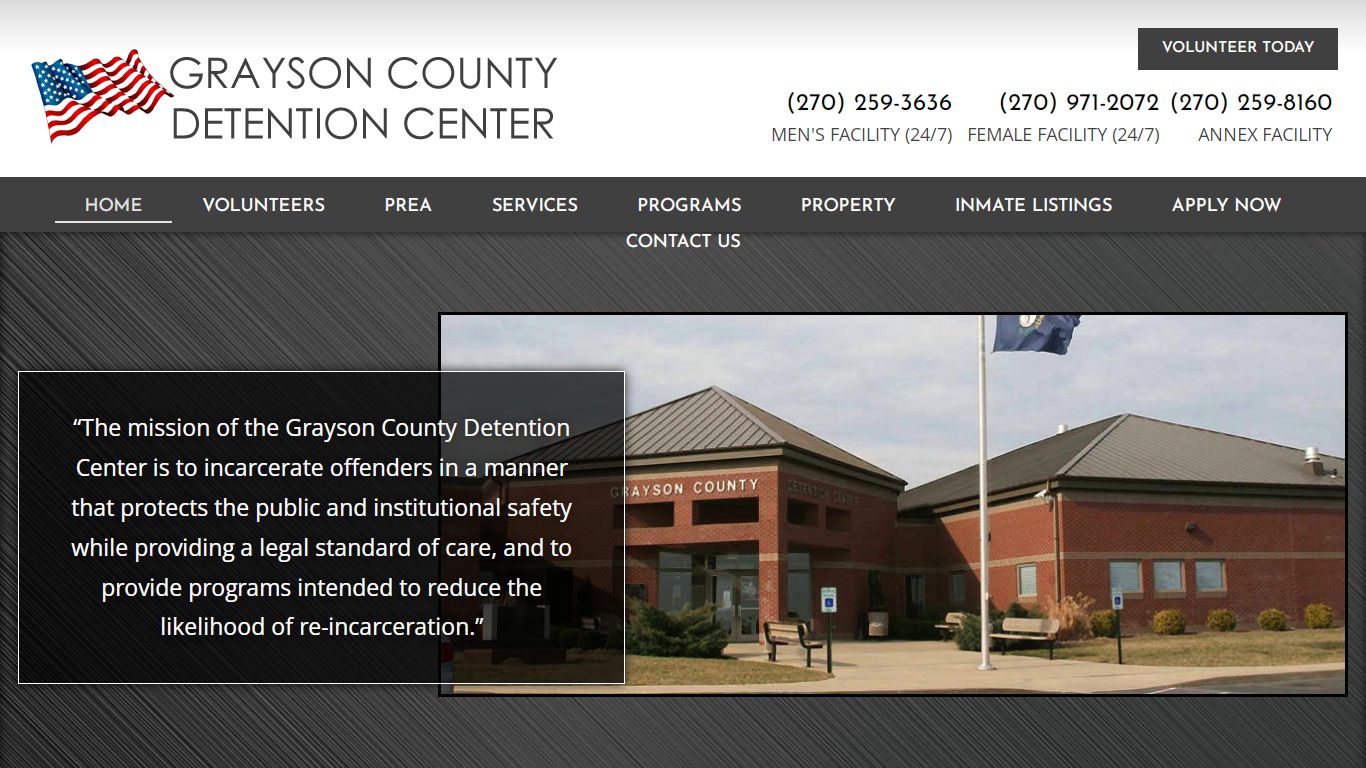 Detention Center | Kentucky - Grayson County Detention Center